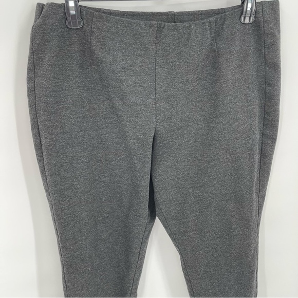 J. Jill Ponte Pull On Slim Leg Elastic Waist Pants in Dark Gray Women’s Size XL - Picture 4 of 7